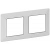 Legrand 754032 VALENA LIFE RÁMIK DVOJNÁSOBNÝ BIELA/CHRÓM + predĺžená záruka na 3 roky