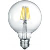 Trio 986-6810 LED filamentová žiarovka Globe 1x8W | E27 | 810lm | 2700K - SwitchDimmer