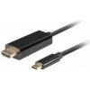 Lanberg USB-C(M)->HDMI(M) 1.8M 4K 60HZ čierny