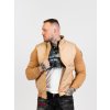 Cipo & Baxx pánska bunda CJ295 BEIGE hnedá