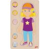 Goki Viacvrstvové puzzle Dievča, 29 dielikov