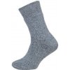 Novia dámske vlnené ponožky Nórska 1241 sivá