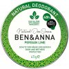 BEN&ANNA Tuhý dezodorant v tégliku Perzská limetka 45 g