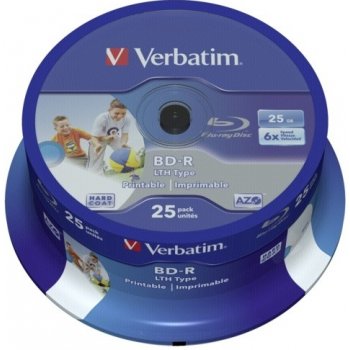 Verbatim BD-R 25GB 6x, 25ks