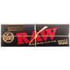 Krátke papieriky RAW Black Single Wide