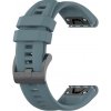 BStrap Silicone Carson remienok na Garmin Fenix 5 / 6 / 6 Pro / 7 / 8 / E 47mm, blue
