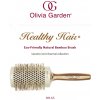 Olivia Garden Healthy Hair Bamboo termálne kefa na vlasy 63 mm (HH63)