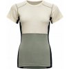 DEVOLD Lauparen Merino 190 T Shirt Wmn Raw White Fog Ink