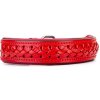 Kay-line kožený obojok Red Pepper veľ. 45 (35-40 cm)