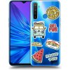 Picasee silikónový prehľadný obal pre Realme 5 - Summer