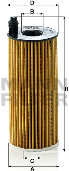 MANN FILTER Olejový filter HU 6004 x - 0