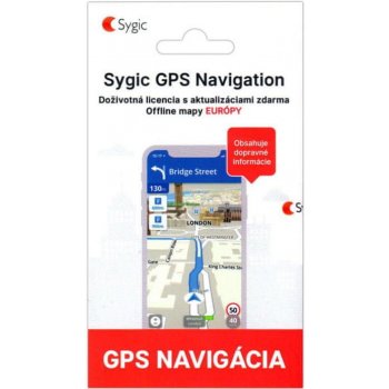 Sygic GPS Navigation Európa Traffic HUD Dashcam lifetime