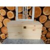 Dřevěná truhlička přírodní největší ODBĚRNÁ MÍSTA SK od 107.1e ZDARMA