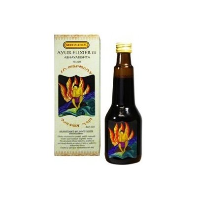 Siddhalepa Ayur elixír 11 Abhayarishta trávenie 220 ml