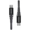 Swissten 71542010 Kevlar USB-C / USB-C, 1,5m, černý