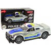 Lean Toys Policajné auto 1:14 strieborné
