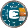 EXTOL INDUSTRIAL 8703043 Rezný diamantový kotúč na mokré a suché rezanie Turbo Thin Cut 150mm