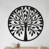 Drevený strom života - Han Vyberte si rozmer výrobku:: 45x45, Vybrať dekor:: Biela