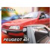 Deflektory Heko Peugeot 405 4D Sedan od 1992 (+zadné)