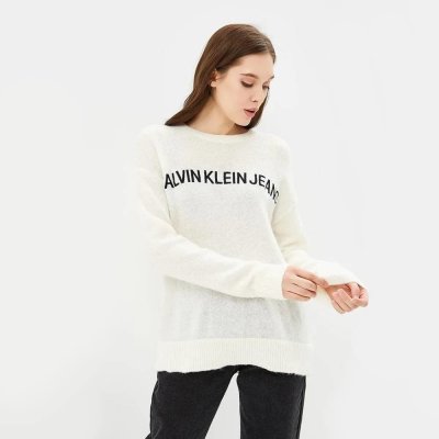 Calvin Klein Dámsky sveter Logo biely od 105 € - Heureka.sk