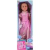 Bábika chodiaca ružové šaty 80 cm