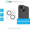 FixPremium Glass - Tvrdené Sklo zadnej kamery pre iPhone 13 a 13 mini