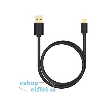 Axagon BUMM-AM10QB Micro USB 2A, 1m, černý