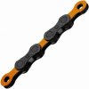 Kmc řetěz DLC 12 oranžovo/černý v krabičce 126 čl.