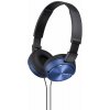Slúchadlá na uši SONY MDRZX310L Modré