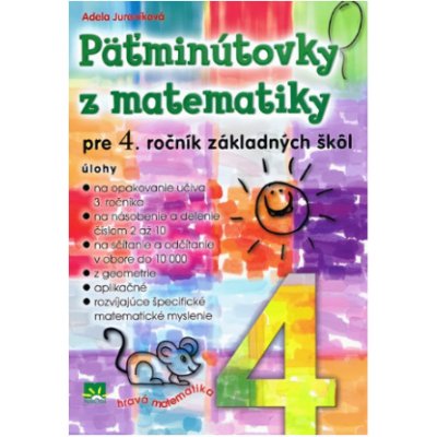 Päťminútovky z matematiky pre 4. ročník ZŠ