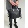 Grosso Prešívaná kabelka do ruky GS-205-black