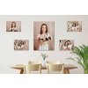 Fotoobrazy sada 5 kusov (1x - 60 x 45 cm, 4x - 30 x 20 cm) s vlastnými fotografiami, Plátno 100% bavlna: Premium Canvas 390g/m²