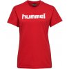 Hummel | GO COTTON LOGO T-SHIRT WOMAN S/S | červená| XXL