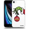 Picasee silikónový prehľadný obal pre Apple iPhone SE 2020 - Grinch