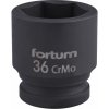 FORTUM Hlavica nástrčná rázová, 3/4'', CrMoV, 36mm 4703036
