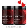 LACNEJŠIE V BALÍKU Lagomstore Creatine Monohydrate 300g - JAHODA jahoda