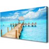 Obraz na plátne Most more architektúra 100x50 cm