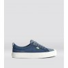 OCA Low Shadow Blue Canvas Mirage Blue Suede Sneaker