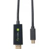 Kábel USB Techly USB-C - HDMI 2 m Czarny (106312)