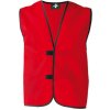 Korntex Leipzig Reflexná identifikačná vesta KX501 Red 5XL