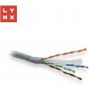 LYNX CS LYNX UTP kabel, Cat6, PVC (Eca), celoměděný, vnitřní, šedý, box 305m LX-SLD-UTP6-PVC-GR