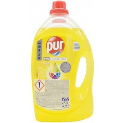 Pur Prostriedok na ručné umývanie riadu Power Lemon 4,5 l