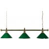 Biliardová lampa Buffalo Baron 3 zelená