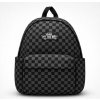 Vans Old Skool Grom Check Backpack 18 černá Charcoal