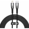 Kábel USB-C pre Lightning Baseus radu Glimmer, 20 W, 2 m (čierny)