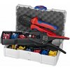 KNIPEX Kliešte lisovacie - sortiment pre zalisované spoje pre káblové spojky 979022