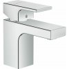 Hansgrohe Vernis Shape - Páková umývadlová batéria 70 s odtokovou súpravou s tiahlom, chróm 71560000