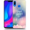 Picasee silikónový prehľadný obal pre Huawei Nova 3 - Mysli pozitívne!