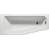 Kúpeľňová vaňa LISA pravá biela 160x70 cm