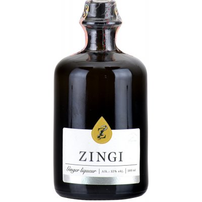 Ginger Liqueur Zingi 32% 0,5 l (čistá fľaša)